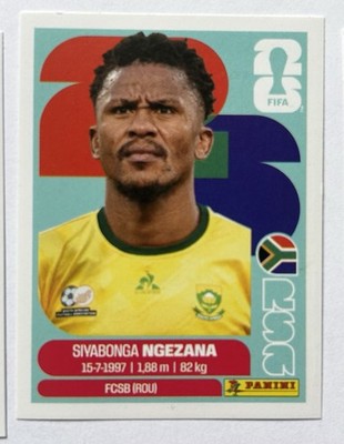 2026 Panini FIFA World Cup Sticker Siyabonga Ngezana #RSA 8 South Africa