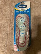 Dr. Scholls Comfort Tri-Comfort Insoles Women's Size 6-10 One Pair NEW in Pack