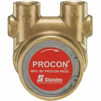 1 PC Procon 104E265G12BA Series 4 Bolt On Brass Positive Displacement Rotar