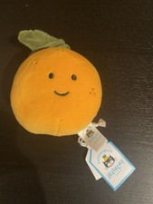 Jellycat I am Fabulous Orange Retired fruit genuine Soft plush toy jelly cat c