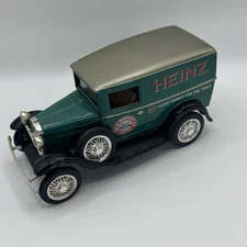Model A FORD DELIVERY VAN COIN BANK W/LOCK & KEY - 1/25 DIECAST - HJ Heinz Co