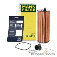 Mann ÖLFILTER+ÖLABLASS-SCHRAUBE FÜR Vw Phaeton 3D 3.0 Tdi V6