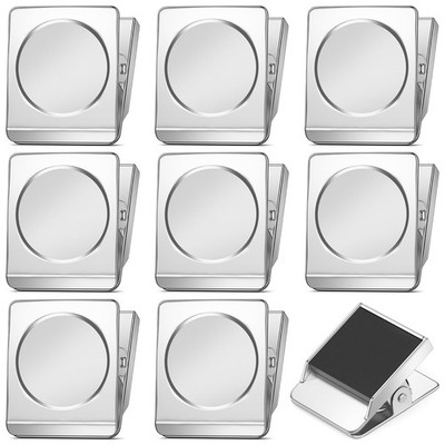 8 Pack Clip Magnets Extra Large Magnetic Clips, Fridge Magnet Clips, Clip Mag...