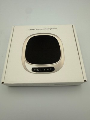 Constant Temperature Heating Coaster Model Rst-77 Touch Switch Adjustable Gray