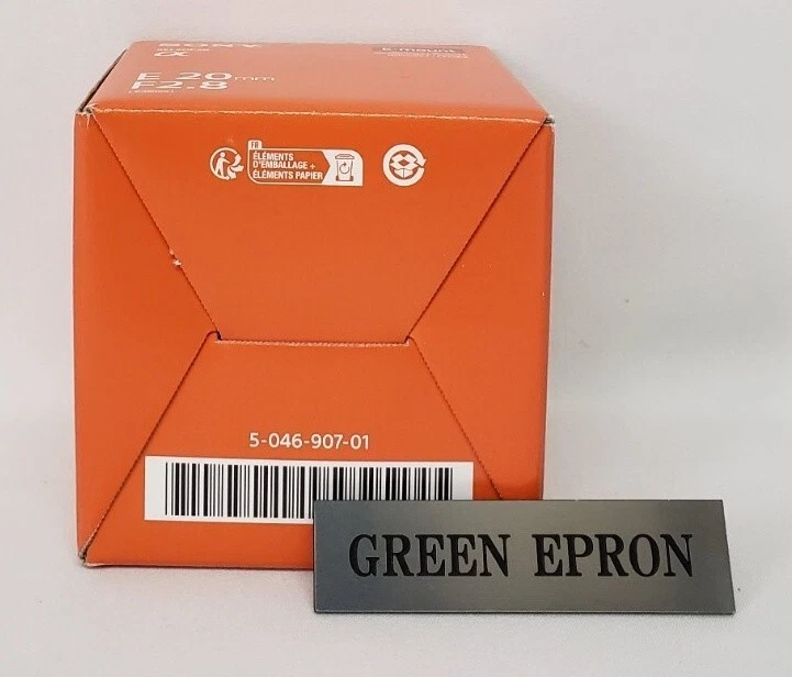 Sony Digital Camera Prime Lens E 20mm F2.8 Sony E-mount APS-C solo SEL20F28 - Imagen 4 de 4