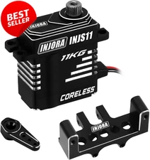 Coreless High Torque Micro Servo with Mount Horn SCX24 RC Car US