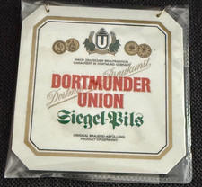 Dortmunder Union # Zapfhahnschild # Kette # Zapfanlage # Tafel # Reklame # NEU #