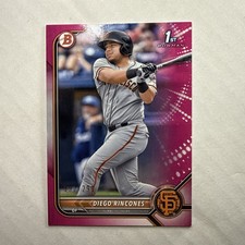 Diego Rincones - 2022 Bowman Paper 1st Pink Parallel /299 Giants Rookie #BP-65