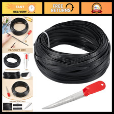Black Wicker Repair Kit - 229ft Plastic Rattan Weaving Tool for Furniture, Chair