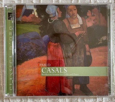 Beethoven: Sonate für Violoncello und Klavier - Pablo Casals - Box 2 CDs Allegro Corp.