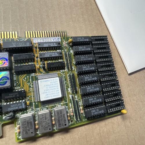 super vga video 8 16 bit MDA CGA EGA Hurcules ISA KARTE TRIDENT TVGA PC XT AT - Bild 10 von 14