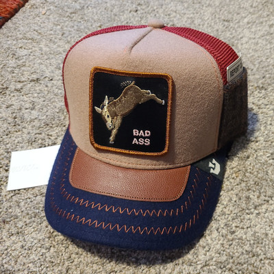 GOORIN BROS  BAD ASS  LIMITED Hat Animal Farm Detention Seeker Donkey RARE