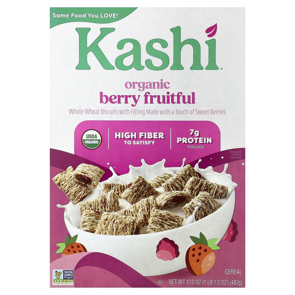 Organic Cereal, Berry Fruitful, 17.2 oz (487 g)