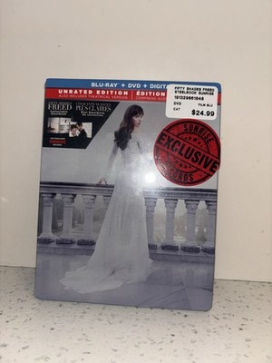 Fifty Shades Freed Steelbook (Blu ray + DVD + Digital)