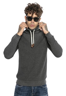 Redbridge Herren Pullover Sweatshirt Schalkragen hoher Kragen Crown M2185