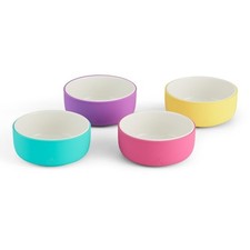 Elk And Friends Kids Porcelain Bowls Silicone For Non Slip 4 Pack