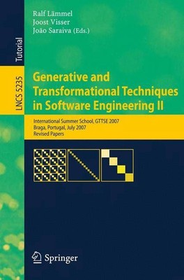 Generative and Transformational Techniques in Software Engineering II: Internati