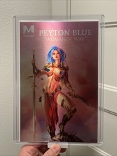 M House Comics Peyton Blue “Women Of War” Limited Metal Cover By Alfred Li
