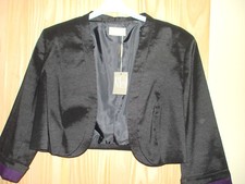 New + Tag Planet Very Trendy Black Women Bolero/ Shrug / Cover Uk= 20