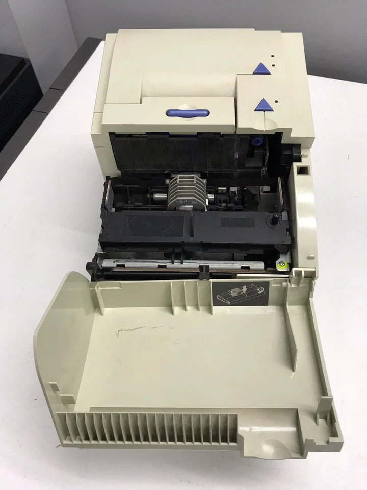 IBM 4610-2CR Thermal Receipt POS Printer *Front Hood's Left Peg Broken* See Pics - Image 3 of 4