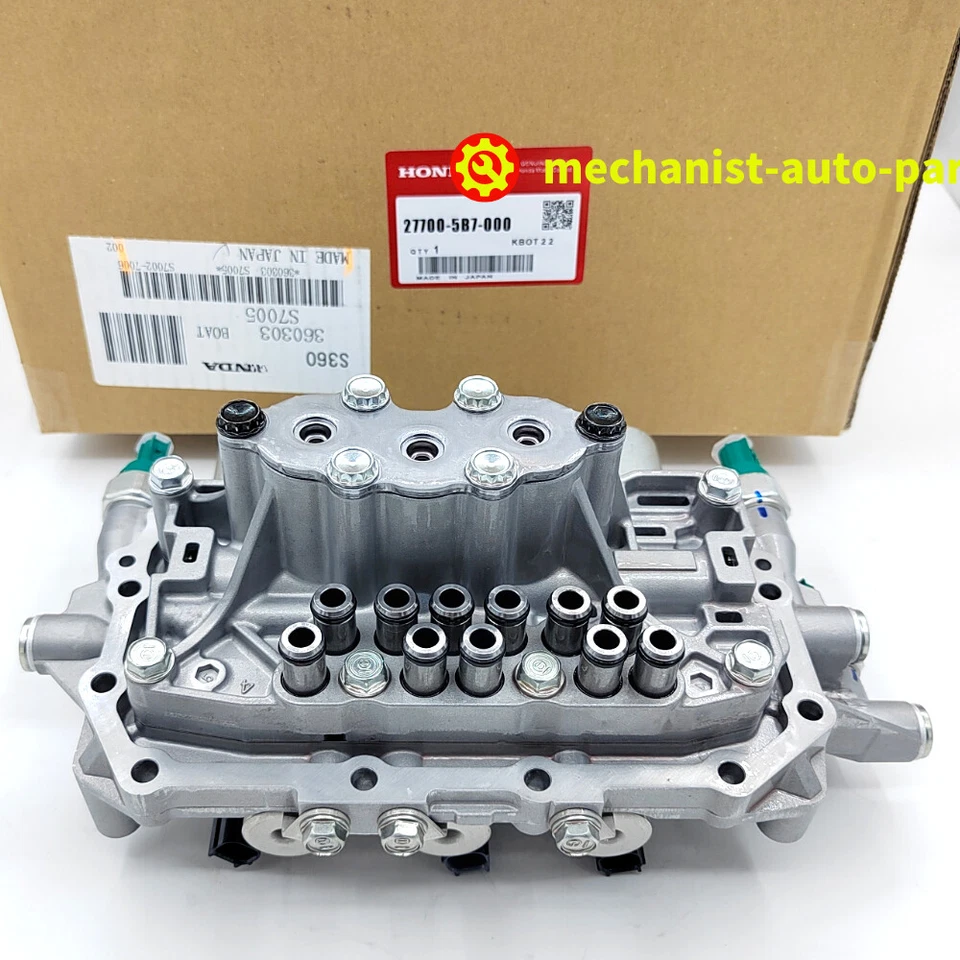 Solenoide de cambio de transmisión lineal OEM 27700-5B7-000 para Acura MDX RDX RL RLX TL Foto 2 de 4