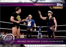 Breezango 2019 Topps WWE Road To Wrestlemania Card #39