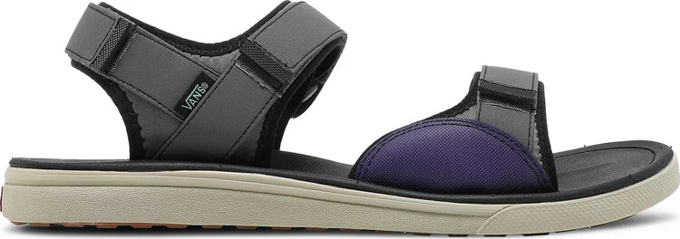 VANS Men\'s Ultrarange Tri-Lock Pewter/Eucalyptus Sandals Vans Ultrarange Tri-Lock Ultracush Pewter Eucalyptus Sandals  main image 3