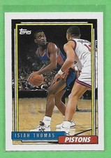 1992-93 Topps Isiah Thomas #331 Pistons👍