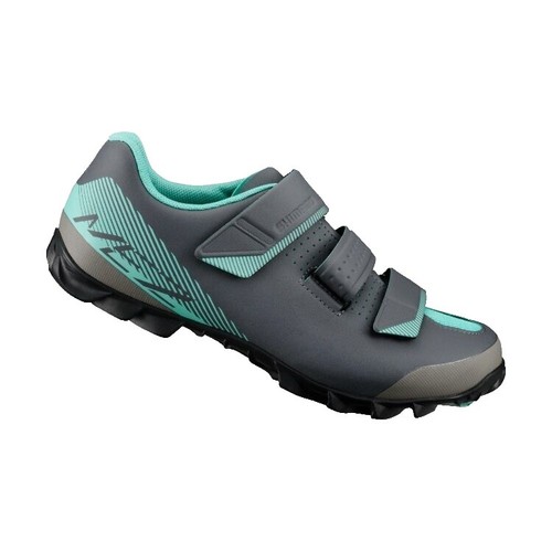 SHIMANO SH-RP5W Chaussures de vélo de Course pour Femme Taille 36 SPD-SL Fermeture Velcro à cliquet Multicolore