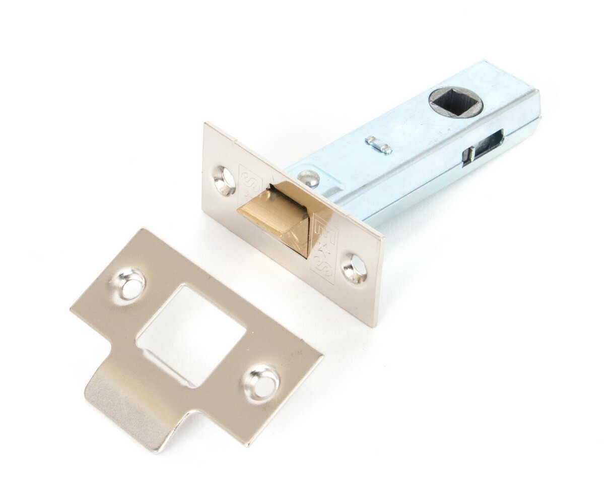 From The Anvil 91082 Nickel 3"" Tubular Mortice Latch