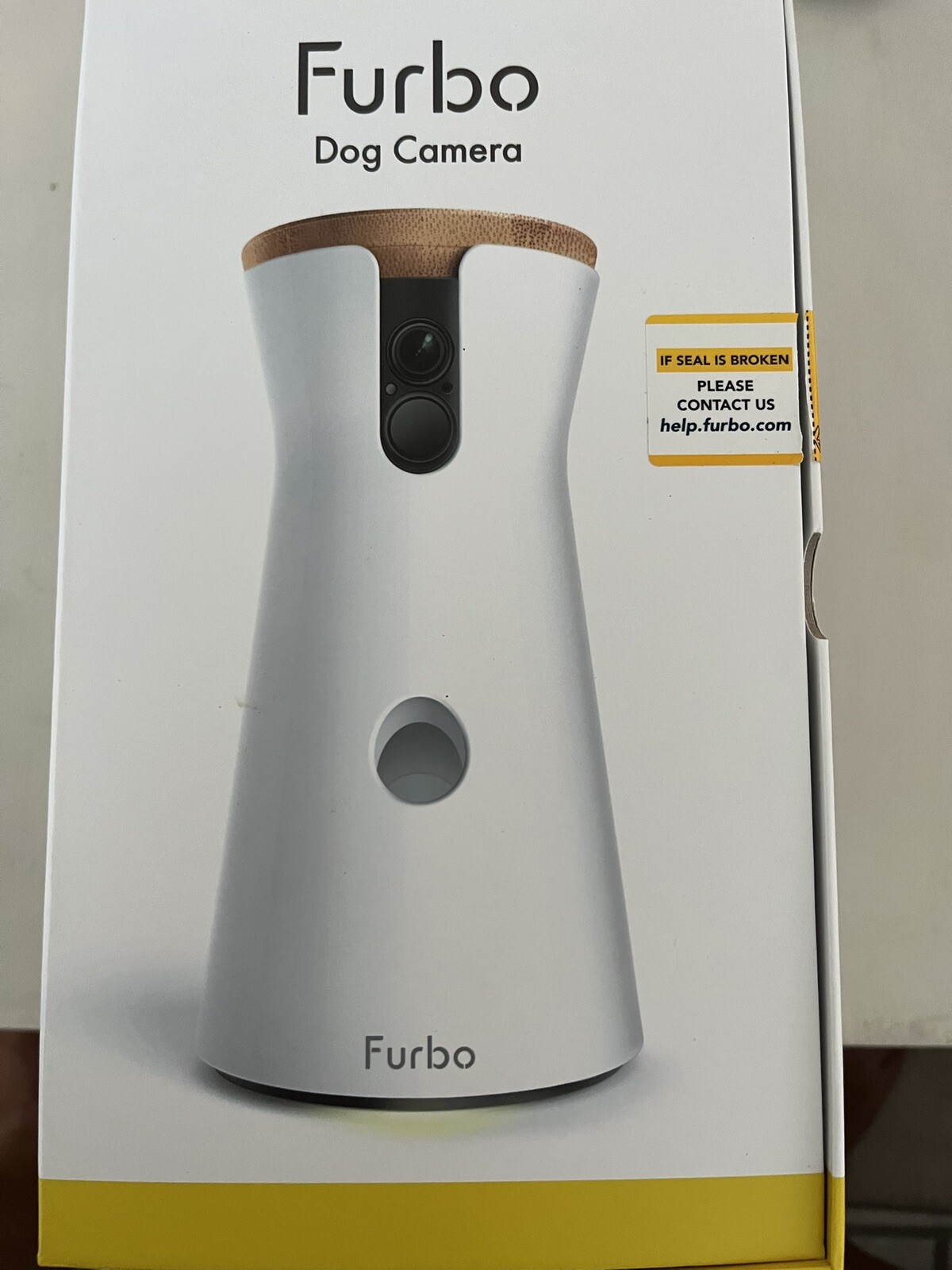 Furbo Dog Camera: Treat Tossing, Wifi Pet Camera, 2-way Audio, NEW OPEN BOX