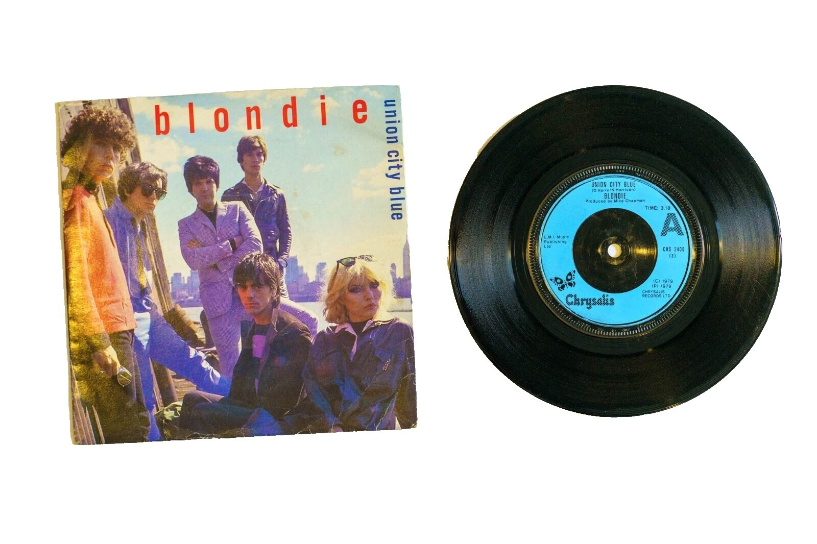 Blondie Near Mint (NM or M -) Grading 45 RPM Speed Vinyl Records