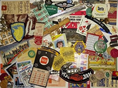 Mixed LOT Vintage Stuff + Odds & Ends Junk Drawer   13 Photos & Description