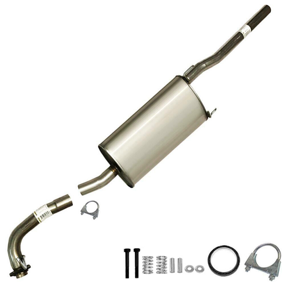 Stainless Steel Exhaust Resonator Pipe fit 0409 RX330 RX350 042013