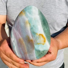 3.30lb Natural Colorful Ocean Jasper Crystal Freeform Display Mineral Specimen