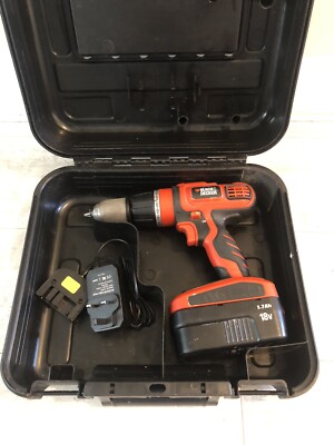 Black & Decker HP188F4 Akku 18V Kombihammer Bohrhammer Akku & Ladegerät