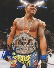 UFC Ultimate Fighting Champ Anthony Pettis Autographed Signed 8x10 Photo COA P