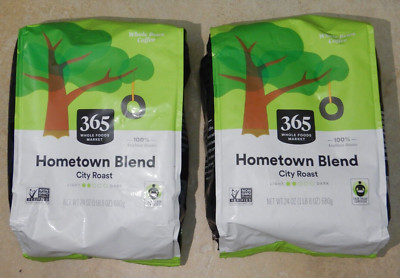 (2) Hometown Blend City Roast Coffee 3Lb Total Whole Bean NO EXP DATE