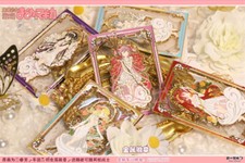 Puella Magi Madoka Magica Akemi Homura Miki Sayaka Metal Badge Pin Brooch Prop