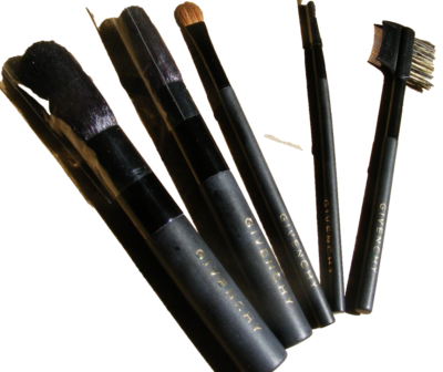 GIVENCHY Makeup BRUSH SET of 5 Authentic Comes from a Set NEW No