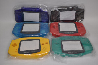 Gameboy Advance GBA Ersatz Schutzhülle Gehäuse Shell Schrauben Tasten Display