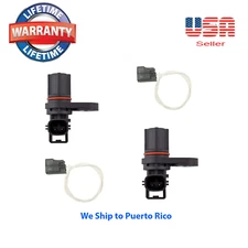 2 ABS Wheel Speed Sensor Rear With connector R & L dual rear wheel Fit:Dodge Ram