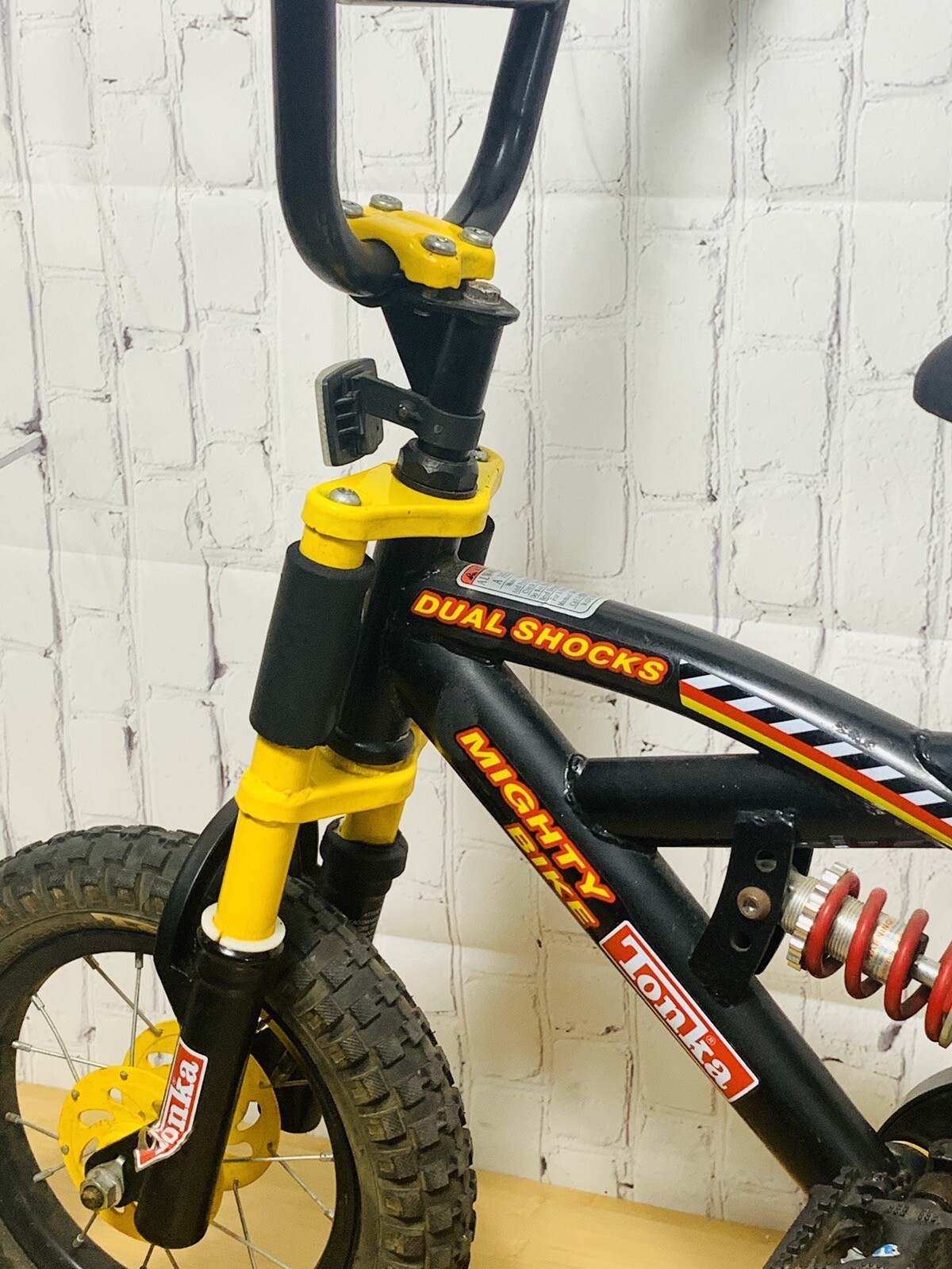 Tonka Mighty Bike 120 Dual Shock Mountain Bike Tonka Suspension Bicycle