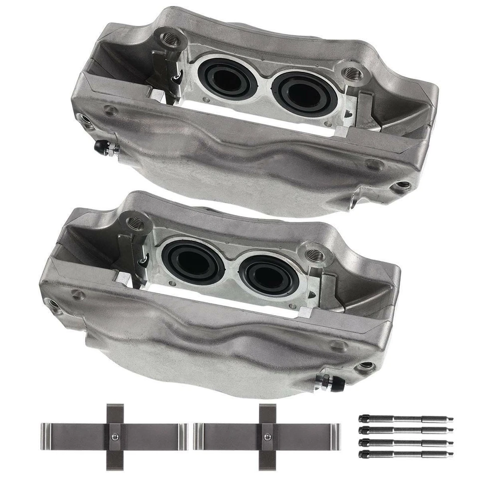 Pinzas de freno delanteras izquierda y derecha 2 piezas para Acura TL Base 2004 2005-2008 Type-S Foto 2 de 4