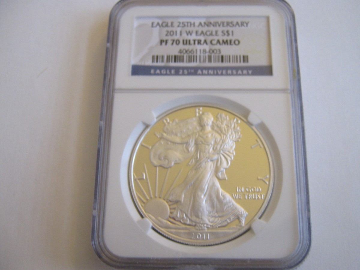 2011-W , American Eagle , 25th Anniversary , NGC , PF 70 Ultra