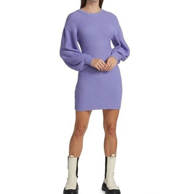 Marylebone Purple Knit Dress Size 