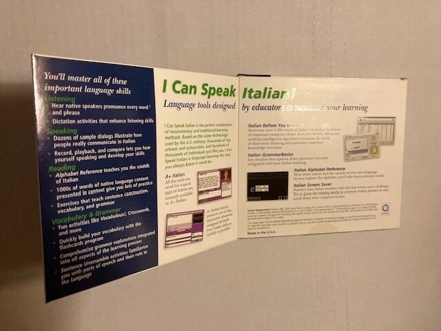 "I Can Speak Italian" & "I Can Speak French" instructional CDs for Windows - Image 4 of 4