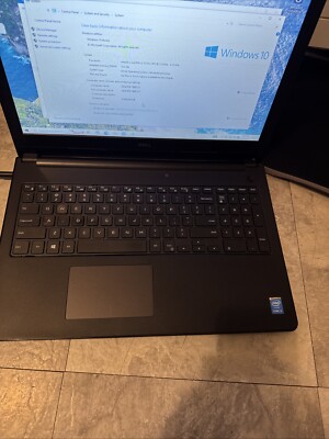 Dell Inspiron 15 3552 P47F Black Laptop Core I3 5015U 10GB Ram