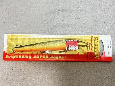 Smithwick Suspending Super Rogue Lure New In Package 1998