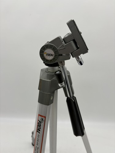 Vintage Focal Brand Tripod 3way Panhead Code no. 20-08-45 Max 55-59" Kmart Box - Picture 7 of 11